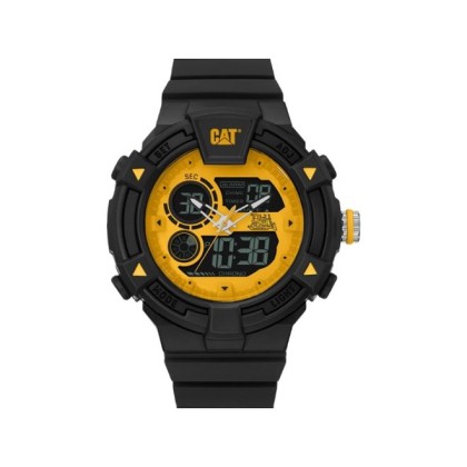 CAT DUALMODE MI-165-21-731 Analog Black Rubber Strap Men Watch